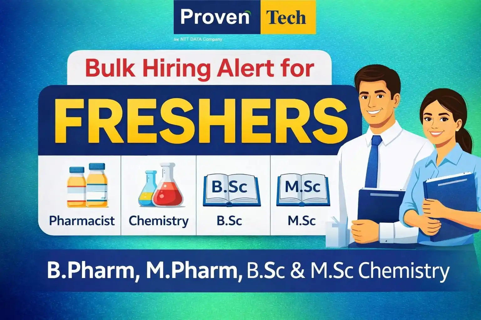 Bulk Hiring Alert for FRESHERS at Proven Tech - Apply Now