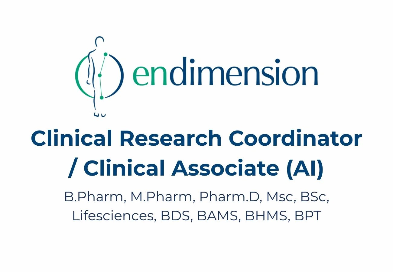Clinical Research Coordinator AI Job | Endimension Technology