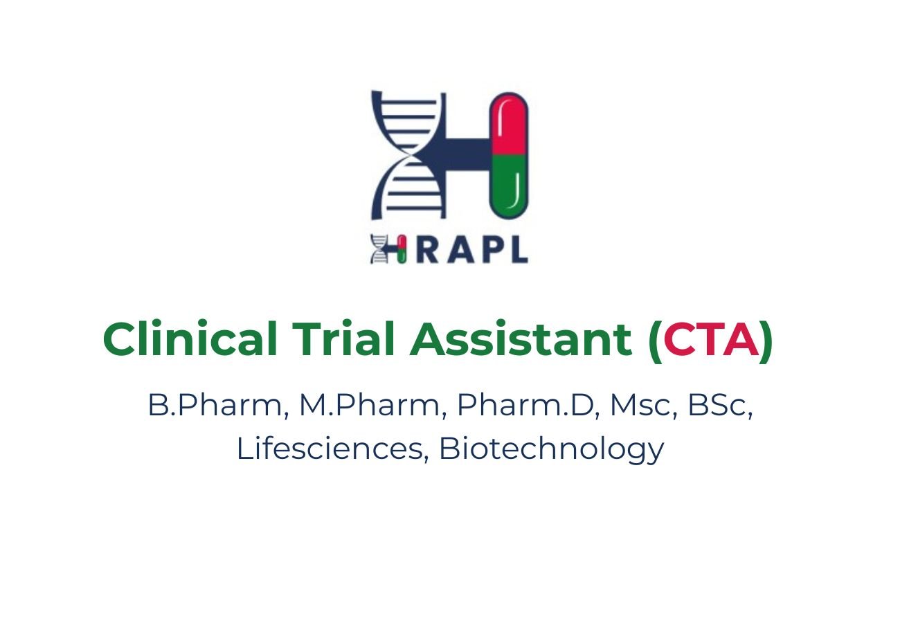 Clinical Trial Assistant Job in Nagpur | HRAPL Hiring CTA - PharmaBharat
