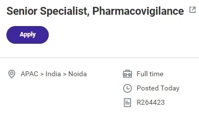 Cencora Hiring For Pharmacovigilance