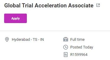 Global Trial Acceleration Associate &ndash; Bristol Myers Squibb