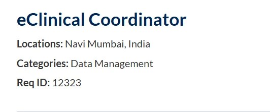 Medpace is Hiring for eClinical Coordinator Job