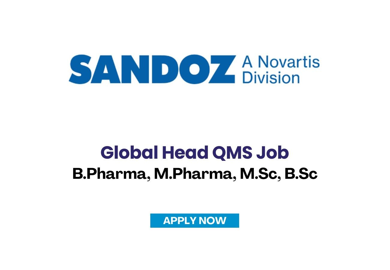 Sandoz India is Hiring for Global Head QMS Job