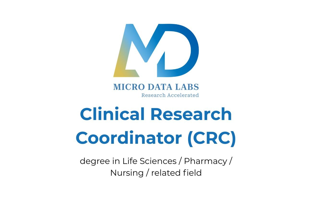 Clinical Research Coordinator Job in Micro Data Labs