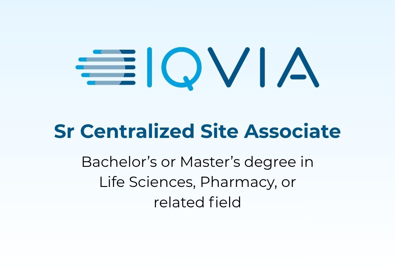 IQVIA Hiring Sr Centralized Site Associate in Mumbai (Hybrid)
