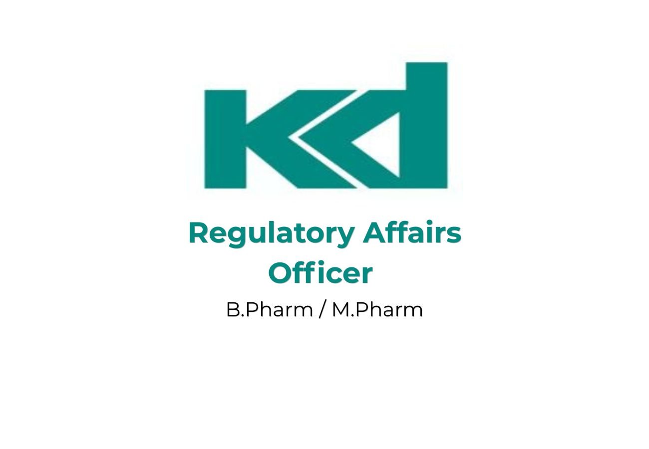 Regulatory Affairs Officer Job in Navi Mumbai &ndash; Kilitch Drugs India