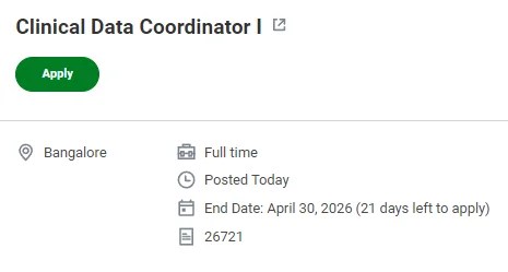 Clinical Data Coordinator Job in Fortrea