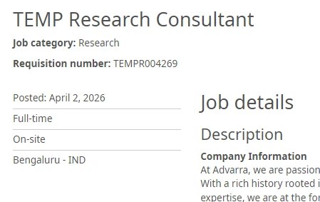 Advarra Hiring Freshers in Clinical trial operations