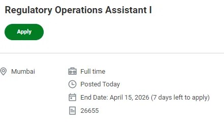 Regulatory Operations Assistant I Job at Fortrea