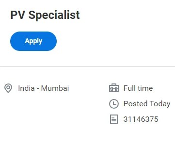 Pharmacovigilance Specialist Job in Abbott India
