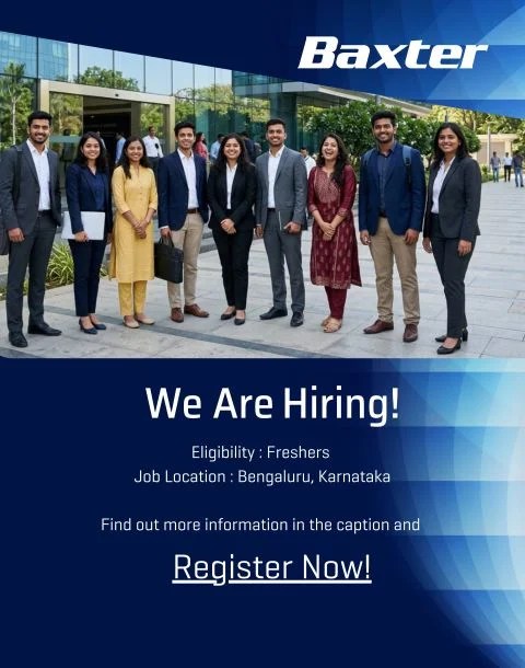 Baxter Apprenticeship 2026: Freshers Apply Now
