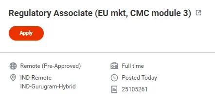 Regulatory Associate (EU CMC) Remote | Apply Now | Syneos Health