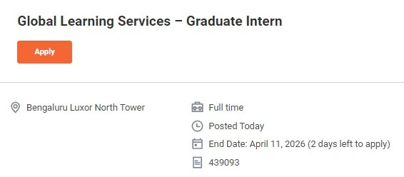 GSK Hiring Freshers For Learning & Development