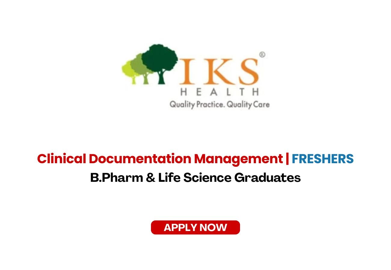 IKS Health is Hiring for Clinical Documentation Management (CDM)