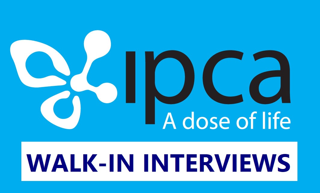 Ipca Laboratories - Walk-In Interviews for Production | Packing | QC | QA | Maintenance on 9th May' 2026 - Pharmawisdom.co.in