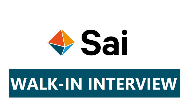 Sai Life Sciences - Walk-In Drive for Multiple Positions on 31st May' 2026 - Pharmawisdom.co.in