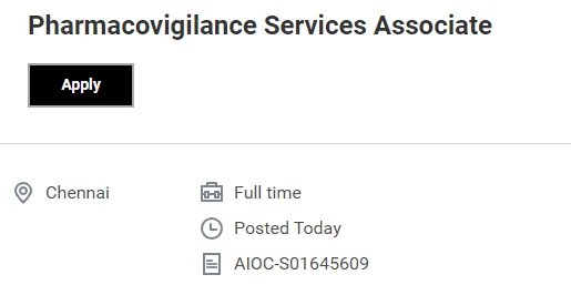 Accenture Hiring Pharmacovigilance & Clinical Database Programming