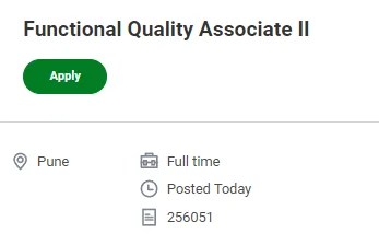 Fortrea Hiring PV Functional Quality Associate in Pune