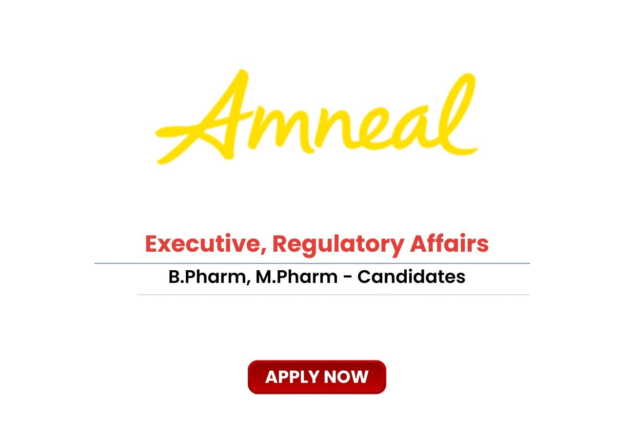 Amneal Pharma is Hiring for Executive, Regulatory Affairs