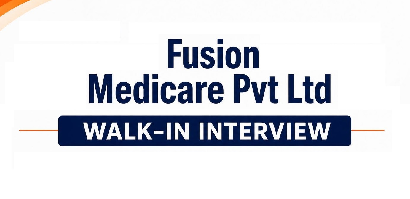 Fusion Medicare - Walk-In Interviews for Production / QC / QA / F&D / ADL / Warehouse / Technology Transfer / Engineering on 14th June' 2026 - Pharmawisdom.co.in