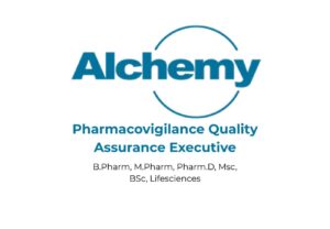 Pharmacovigilance Quality Assurance Executive Job in Alchemy Techsol