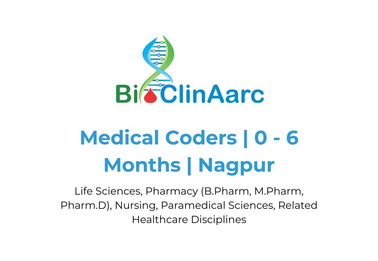 BioClinaarc Hiring Freshers for Medical Coder Jobs in Nagpur