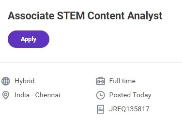 Clarivate Hiring for CMC Regulatory intelligence