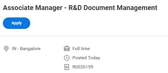 Elanco Hiring for R&D Document Management