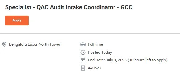GSK hiring Freshers & experienced CMC Regulatory Affairs & QAC Audit Intake Coordinator