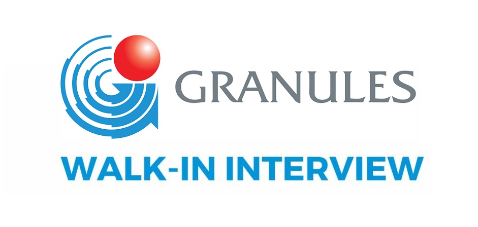 Granules Pharmaceuticals Walk-In Interviews for Production Department on 29th Aug' 2026 - Pharmawisdom.co.in