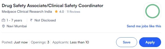Medpace Hiring for Drug Safety Associates | Pharmacovigilance
