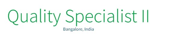 Teva Pharmaceuticals Hiring for Quality Specialist