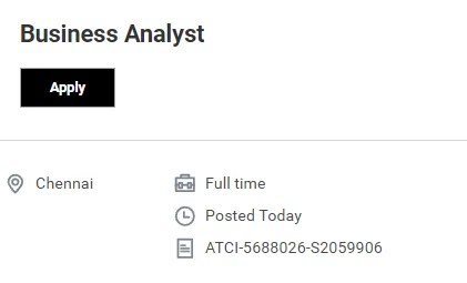 Accenture Hiring for Business Analyst Life Sciences R&D | Pharmacovigilance