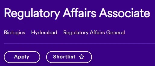 Dr. Reddy&rsquo;s Laboratories Hiring for Regulatory Affairs Associate